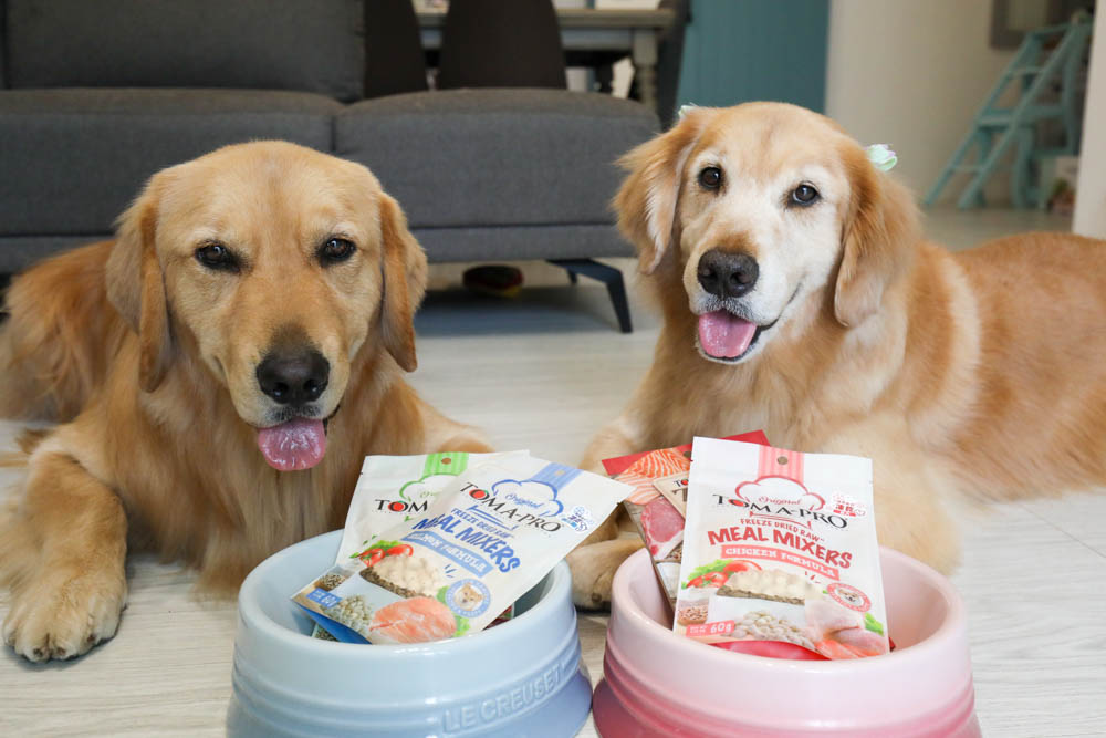 寵物凍乾推薦｜優格寵物食譜TOMA-PRO鮮肉佐餐凍乾。依照寵物身體機能設計、新鮮頂級食材、均衡營養、餐餐美味又健康