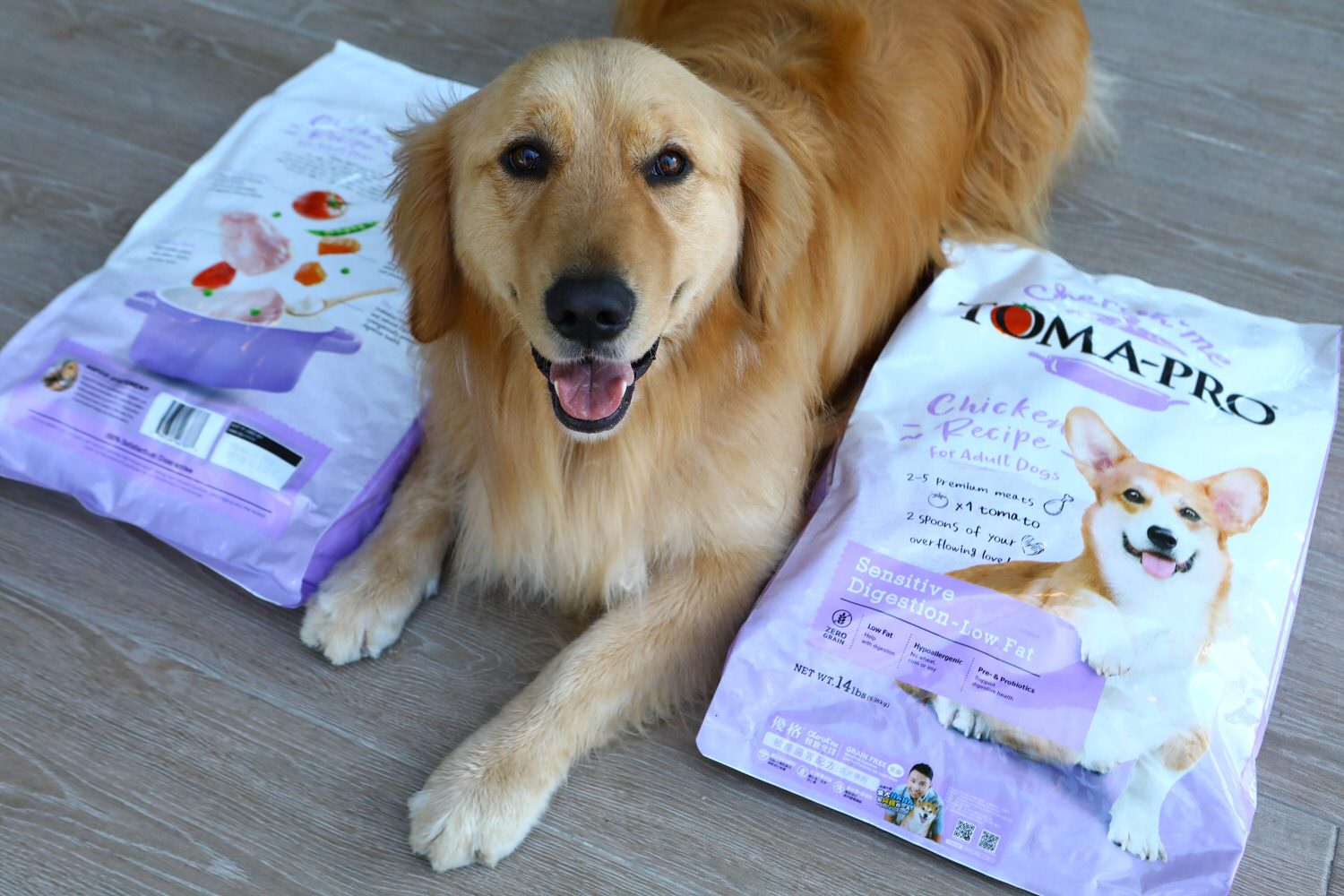 寵物飼料推薦｜優格寵物食譜TOMA-PRO成犬腸胃低脂配方。零穀類營養均衡、益生菌添加、天然低脂無負擔、健康美味