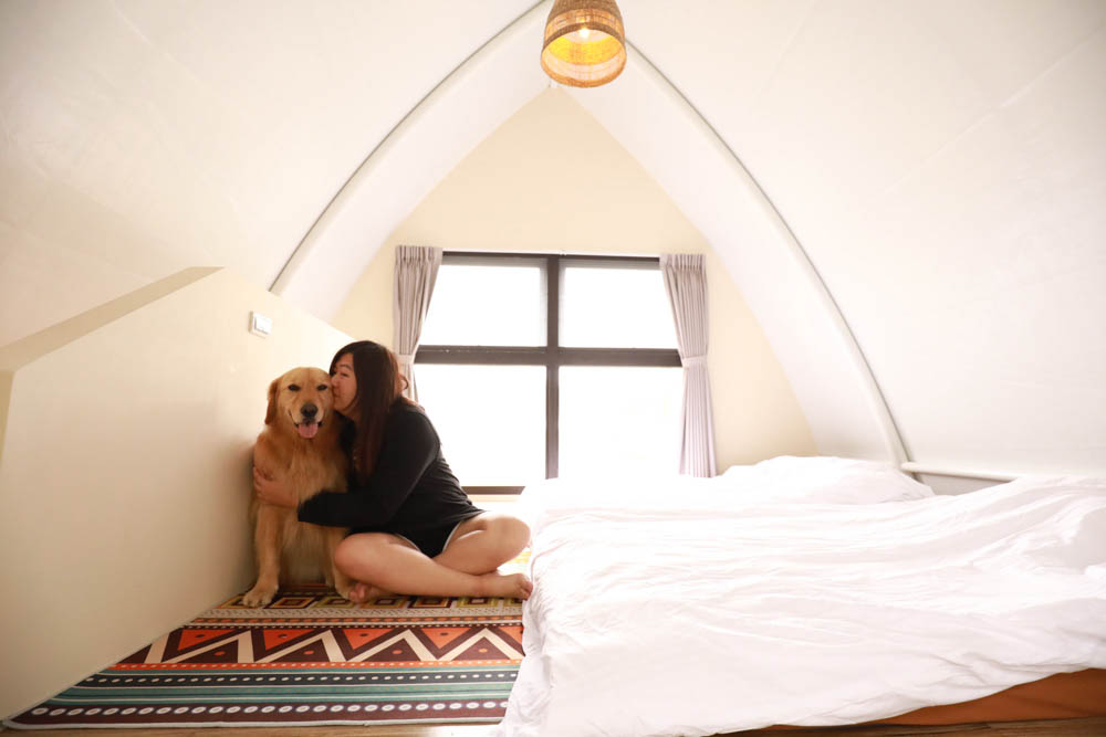 南投懶人豪華露營｜入樹二村嬉皮國度。一泊二食、寵物友善帳篷、異國風情主廚料理、洞穴帳、雙樓帳