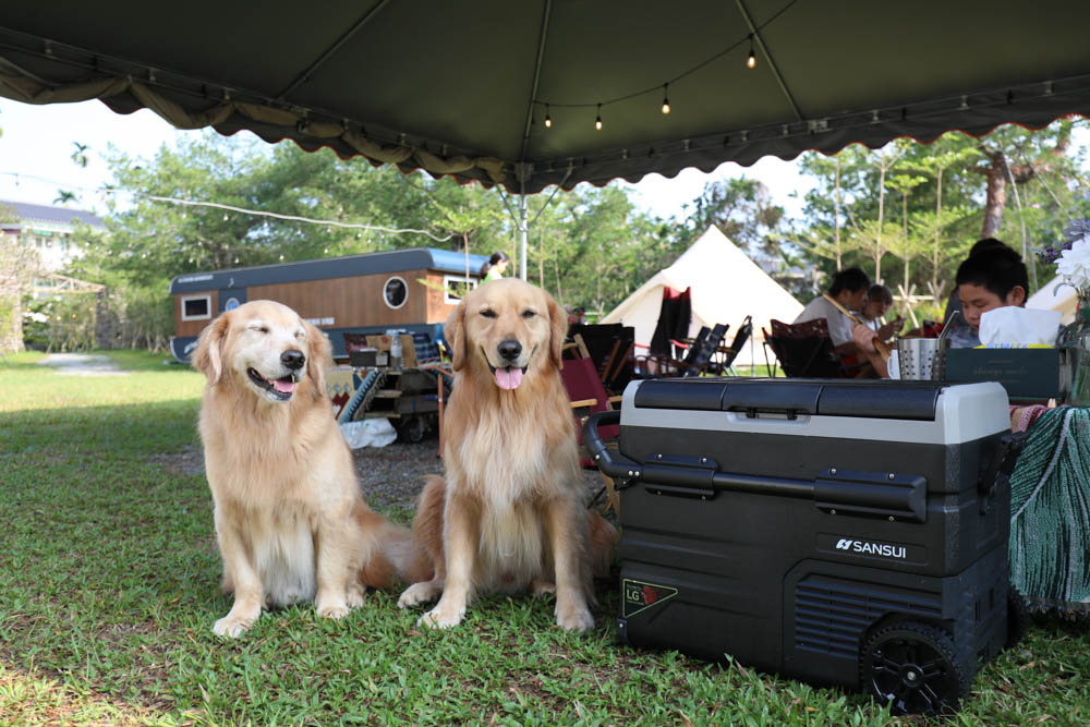 露營野餐裝備推薦｜SANSUI山水行動冰箱45L。LG壓縮機、家用車用、雙槽雙溫控行動冰箱、大空間大容量、輕鬆方便移動、露營旅行超實用！