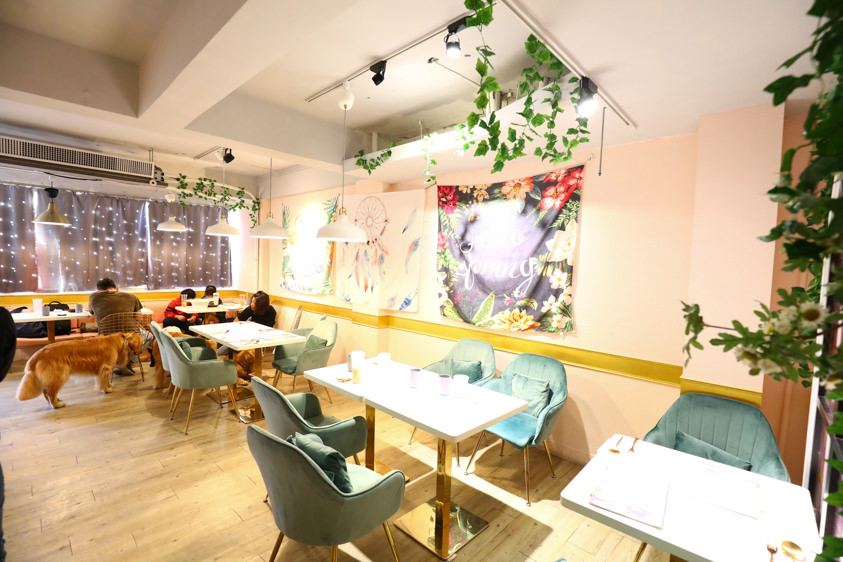 台北公館美食｜BFF Gossip Brunch 義式餐廳、網美咖啡廳、視覺系早午餐、寵物友善餐廳