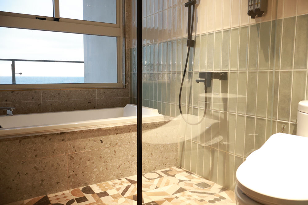 新北石門、北海岸海景住宿推薦｜半島海悅渡假會館：每一間都能帶毛孩入住，超美落地窗海景房必住！寵物友善民宿、北海岸寵物友善住宿