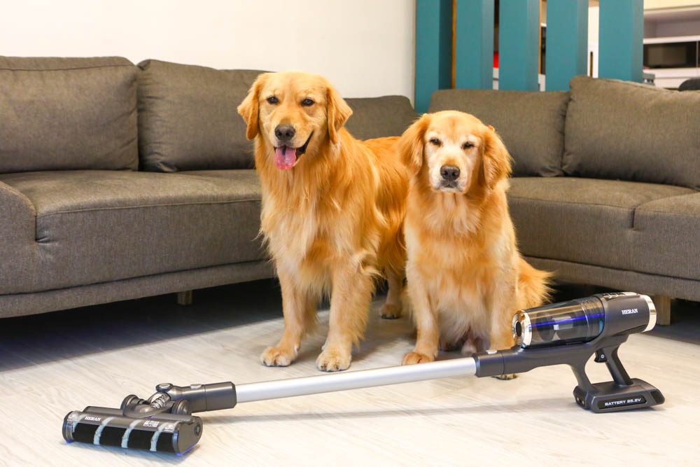 HERAN禾聯智慧感應雙HEPA無線吸塵器 HVC-35EP010｜塵蟎吸頭、超強吸水配件，毛小孩尿尿一吸就清潔乾淨、寵物家庭必備神器！