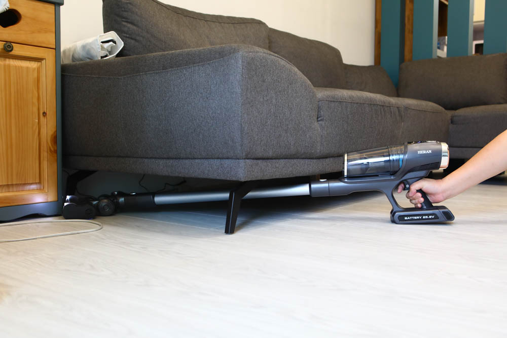 HERAN禾聯智慧感應雙HEPA無線吸塵器 HVC-35EP010｜塵蟎吸頭、超強吸水配件，毛小孩尿尿一吸就清潔乾淨、寵物家庭必備神器！