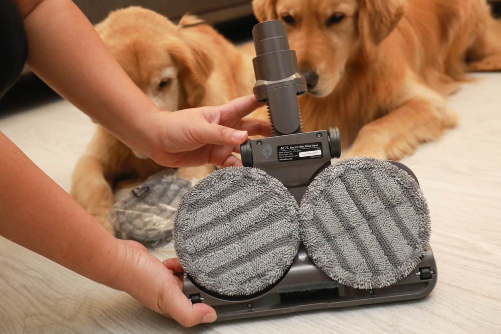 清潔打掃神器｜ANEWPOW AC66/AC71-DYSON吸塵器用UV殺菌電動濕拖刷頭。邊吸地邊拖地、DYSON V6/V8/V10/V11系列適用