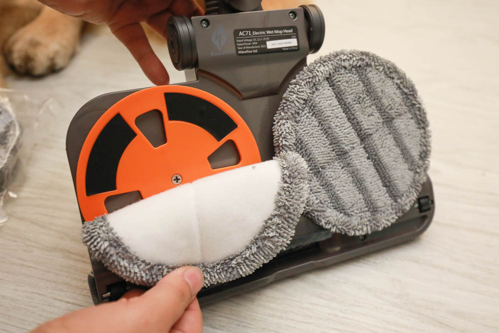 清潔打掃神器｜ANEWPOW AC66/AC71-DYSON吸塵器用UV殺菌電動濕拖刷頭。邊吸地邊拖地、DYSON V6/V8/V10/V11系列適用