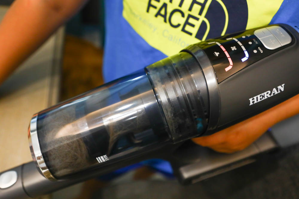 HERAN禾聯智慧感應雙HEPA無線吸塵器 HVC-35EP010｜塵蟎吸頭、超強吸水配件，毛小孩尿尿一吸就清潔乾淨、寵物家庭必備神器！