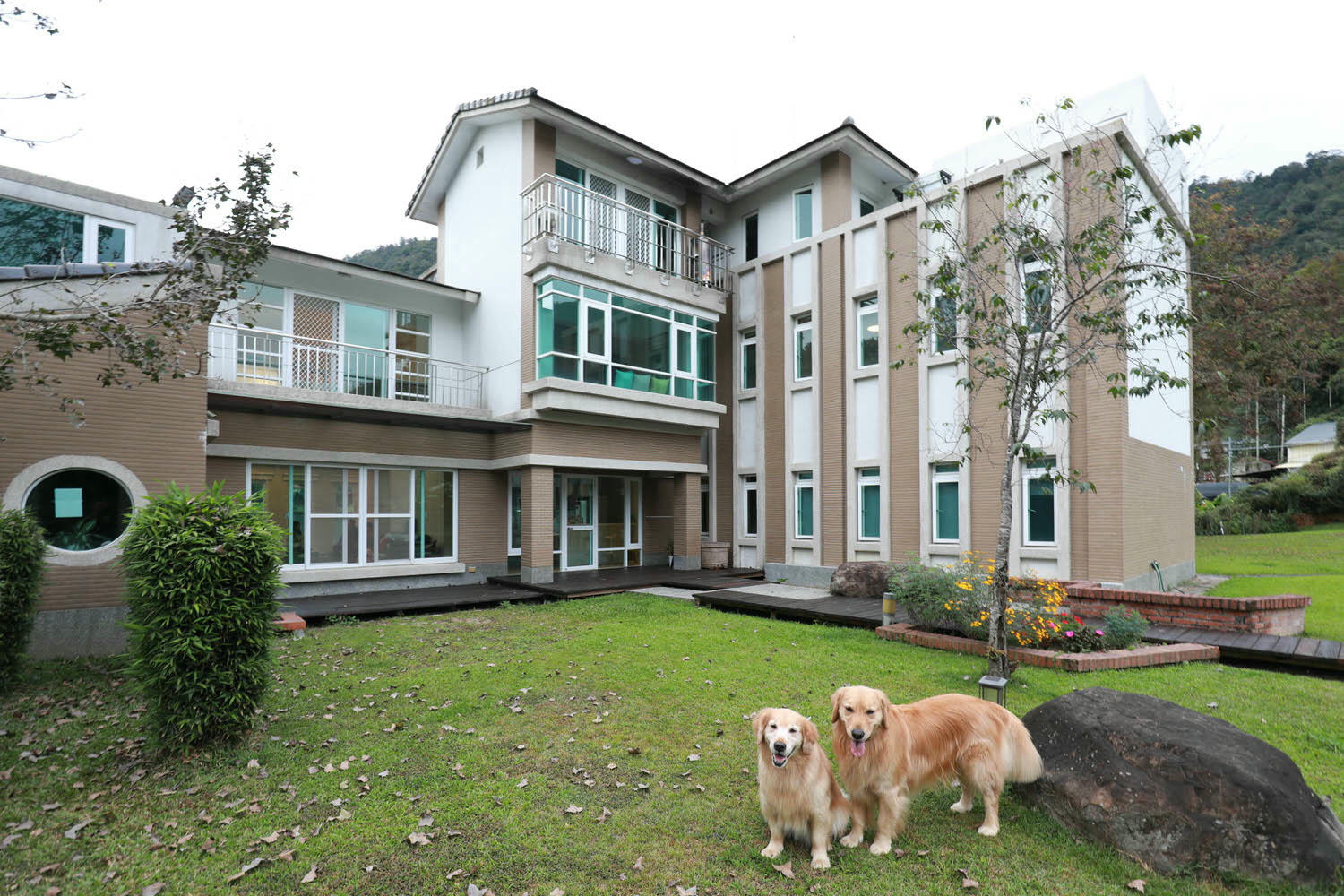 南投埔里｜享想旅宿 REVEL VILLA 。南投寵物友善民宿、溫馨舒適的美式現代風建築、綠意盎然大草皮