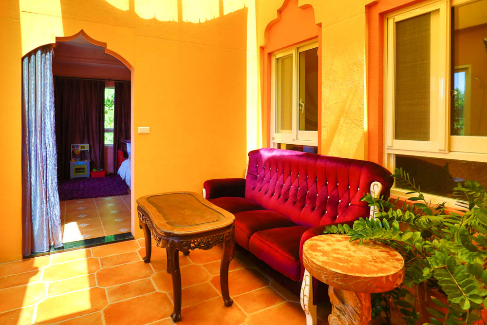 宜蘭夏爾迦民宿｜寵物友善、親子房溜滑梯、網美風情中東異國風情城堡、無菜單創意異國料理、中東特色早餐