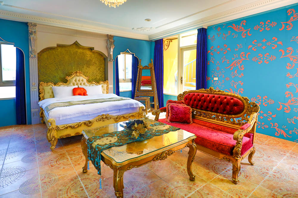 宜蘭夏爾迦民宿｜寵物友善、親子房溜滑梯、網美風情中東異國風情城堡、無菜單創意異國料理、中東特色早餐