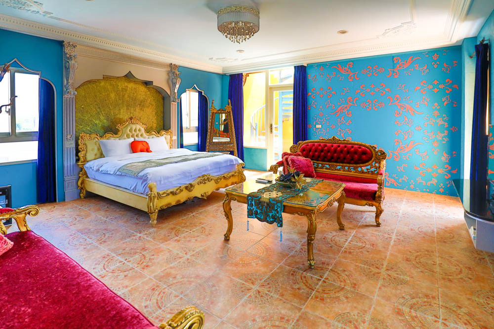 宜蘭夏爾迦民宿｜寵物友善、親子房溜滑梯、網美風情中東異國風情城堡、無菜單創意異國料理、中東特色早餐