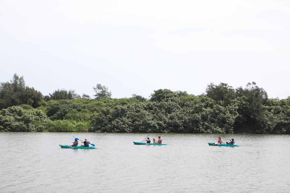 宜蘭五結｜海角魯魯Wavelulu獨木舟SUP、沙灘車暢遊蘭陽溪祕境（夏爾迦民宿代報名有優惠）