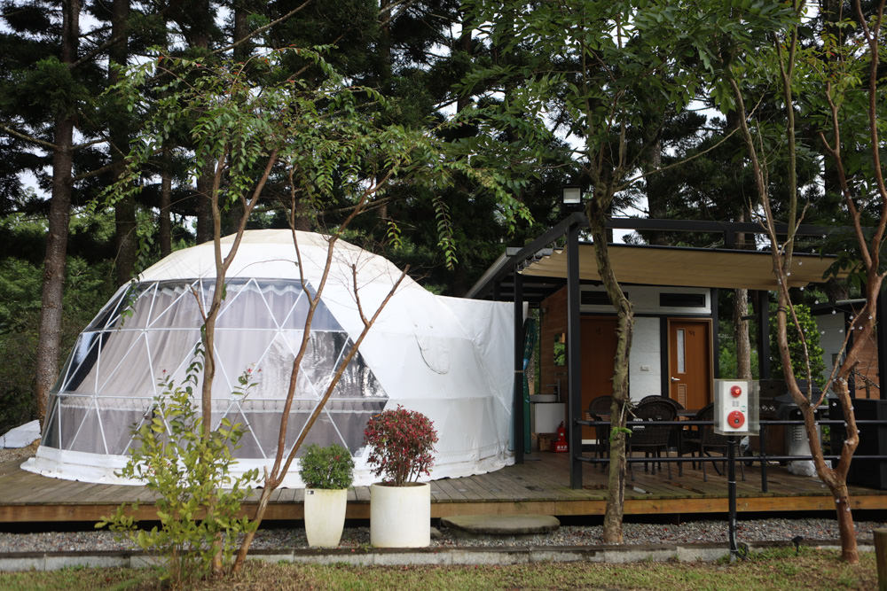 南投峇嵐杉丘BALAN HILL GLAMPING。一泊三食野奢露營體驗、寵物友善奢華露營、絕美星空帳