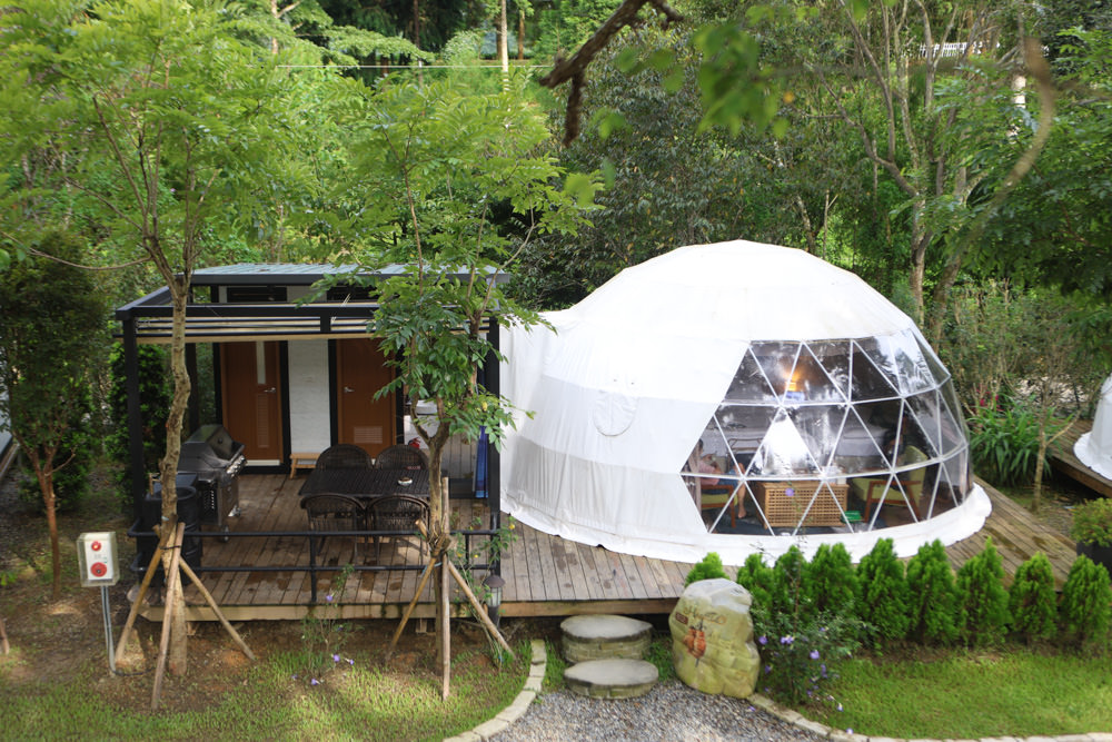 南投峇嵐杉丘BALAN HILL GLAMPING。一泊三食野奢露營體驗、寵物友善奢華露營、絕美星空帳