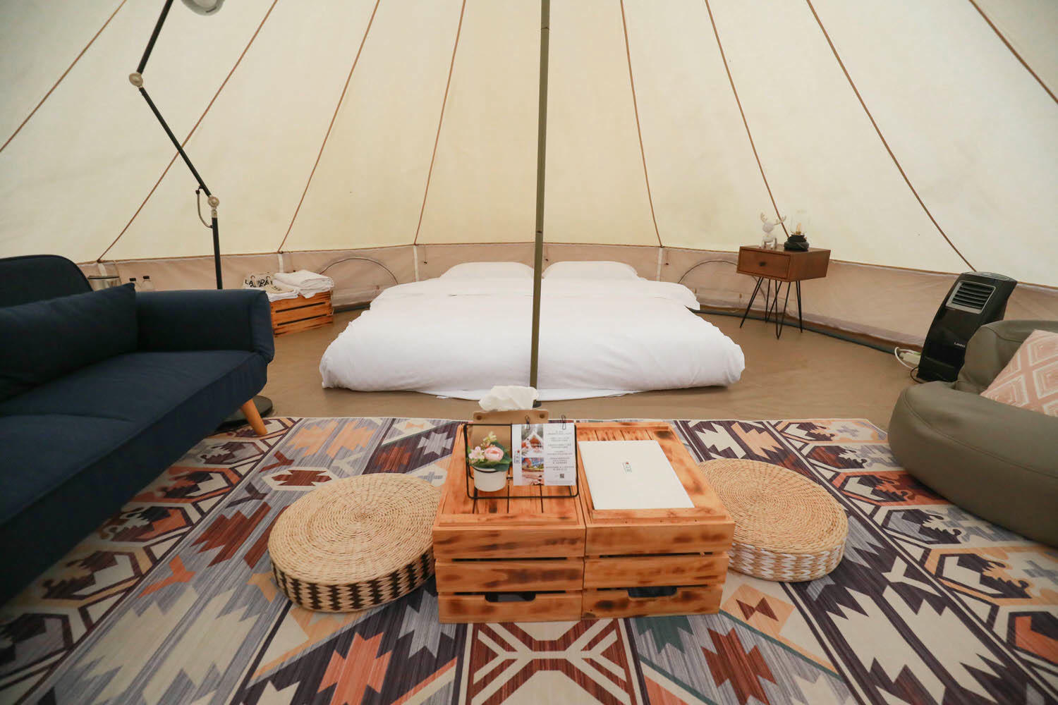 新竹｜愛上喜翁豪華露營Glamping。全包式一泊四食豪華露營、寵物友善奢華露營、手做DIY體驗