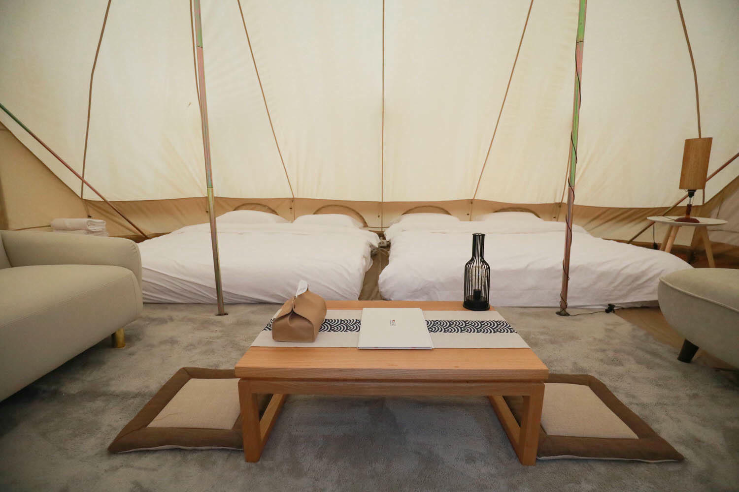 新竹｜愛上喜翁豪華露營Glamping。全包式一泊四食豪華露營、寵物友善奢華露營、手做DIY體驗