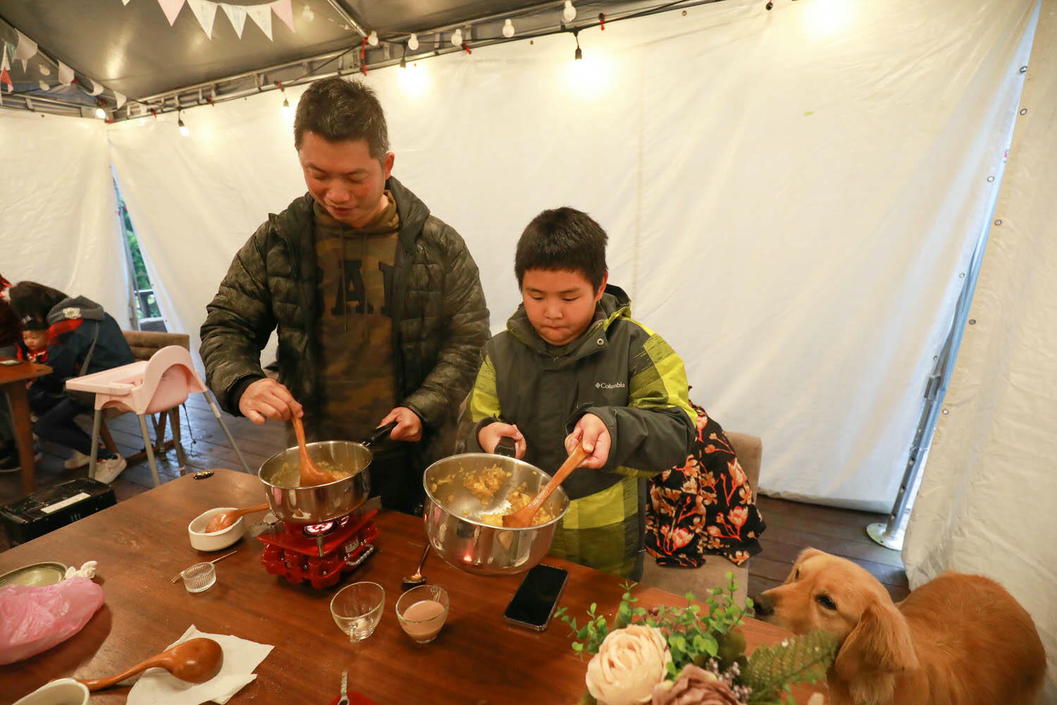 新竹｜愛上喜翁豪華露營Glamping。全包式一泊四食豪華露營、寵物友善奢華露營、手做DIY體驗