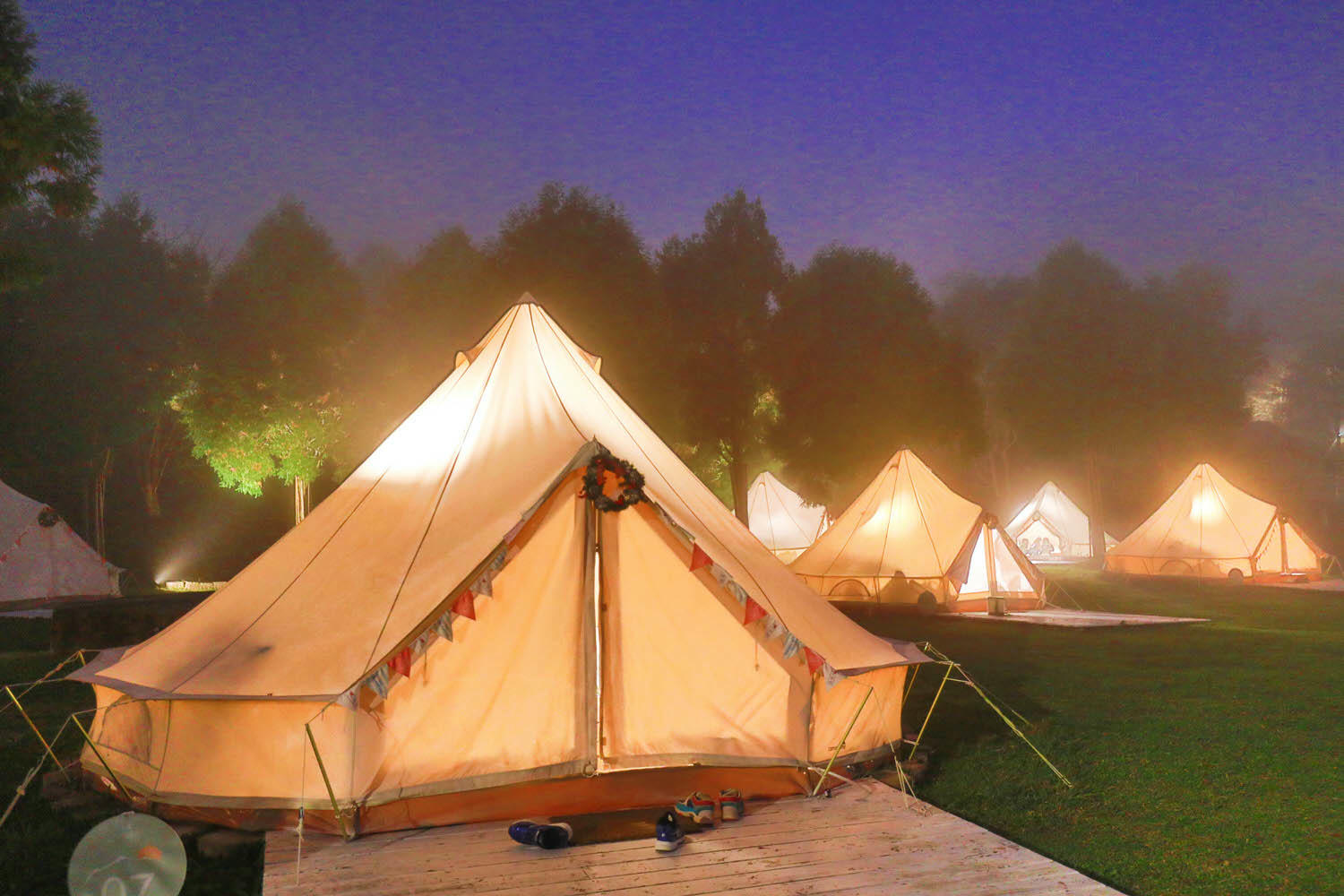 新竹｜愛上喜翁豪華露營Glamping。全包式一泊四食豪華露營、寵物友善奢華露營、手做DIY體驗