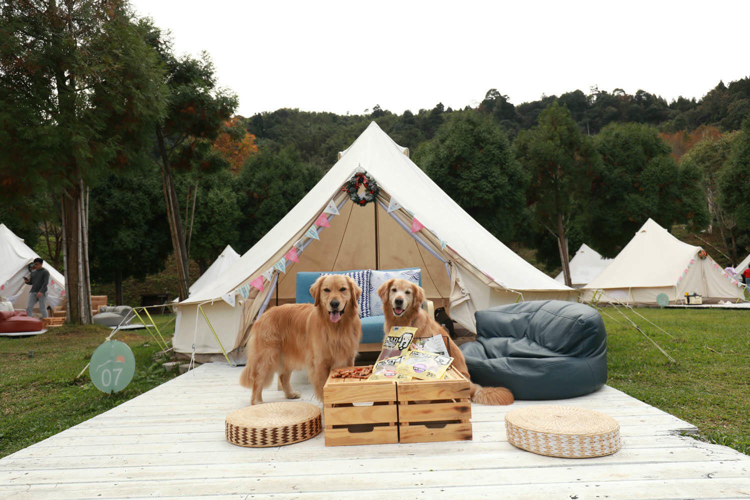 新竹｜愛上喜翁豪華露營Glamping。全包式一泊四食豪華露營、寵物友善奢華露營、手做DIY體驗