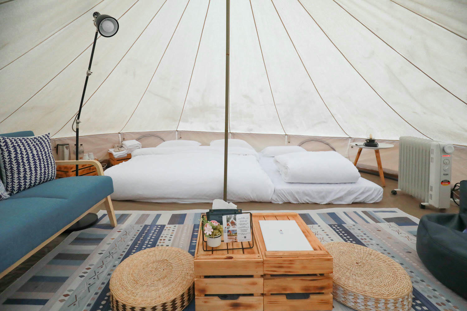 新竹｜愛上喜翁豪華露營Glamping。全包式一泊四食豪華露營、寵物友善奢華露營、手做DIY體驗