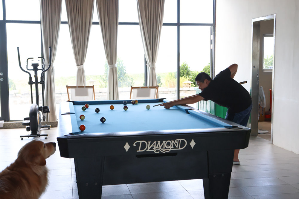 墾丁住宿｜戀戀星辰湖畔莊園民宿-星光館。絕美龍鑾潭湖畔景緻、墾丁寵物友善民宿、墾丁親子民宿、係水池、大草皮、兒童賽車