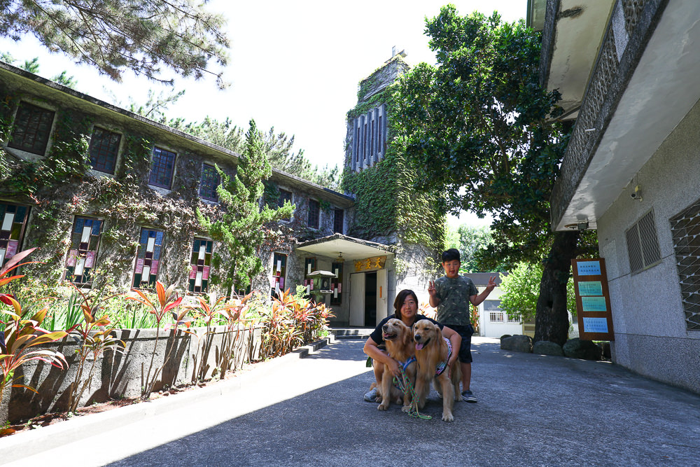 花蓮新城景點｜新城天主堂。日本神社改建的神秘百年教堂、綠意盎然的諾亞方舟