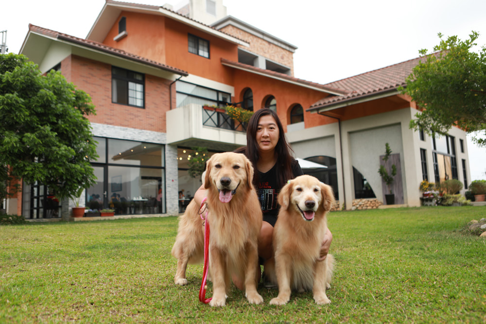 台中新社美食｜山水啡Cafe&Meal。寵物友善餐廳、歐風庭園景觀咖啡廳、下午茶、輕食