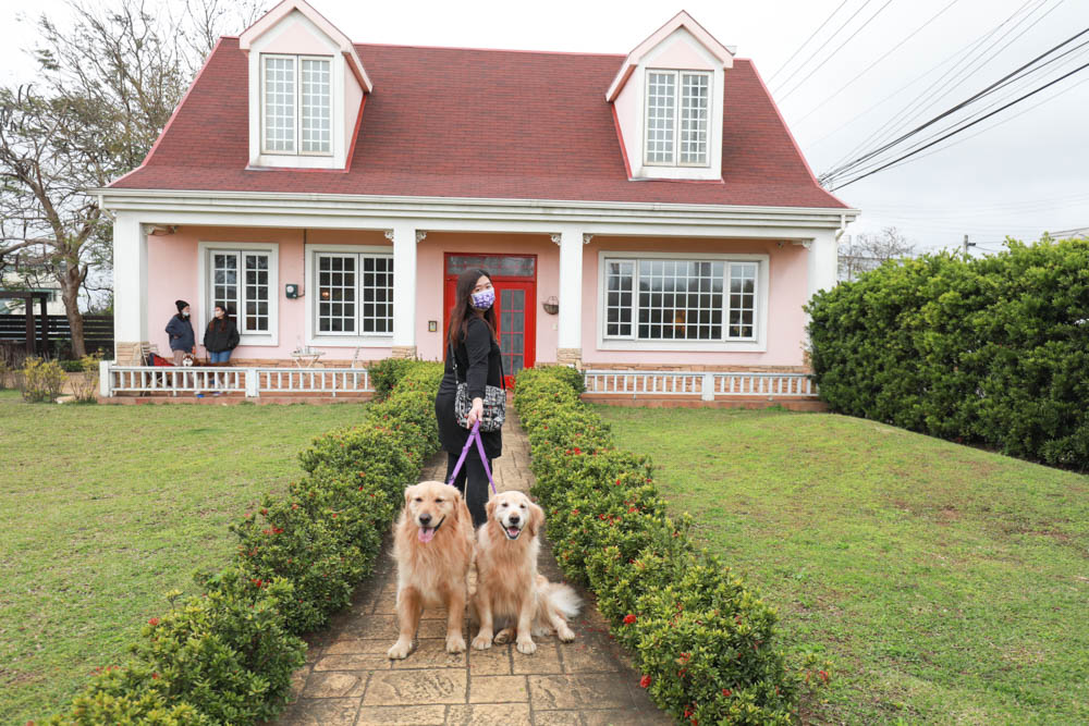 新竹新豐景點｜Chez moi 88-2 來我家吧。粉紅歐風夢幻甜品屋、甜點咖啡專賣店、新竹寵物友善餐廳