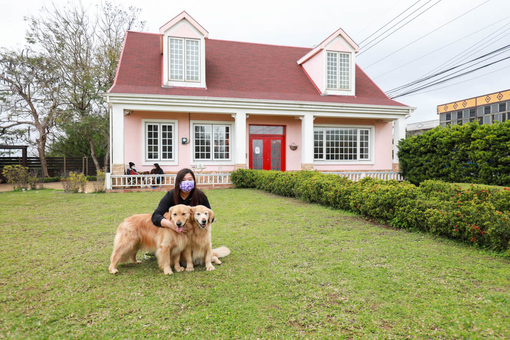 新竹新豐景點｜Chez moi 88-2 來我家吧。粉紅歐風夢幻甜品屋、甜點咖啡專賣店、新竹寵物友善餐廳