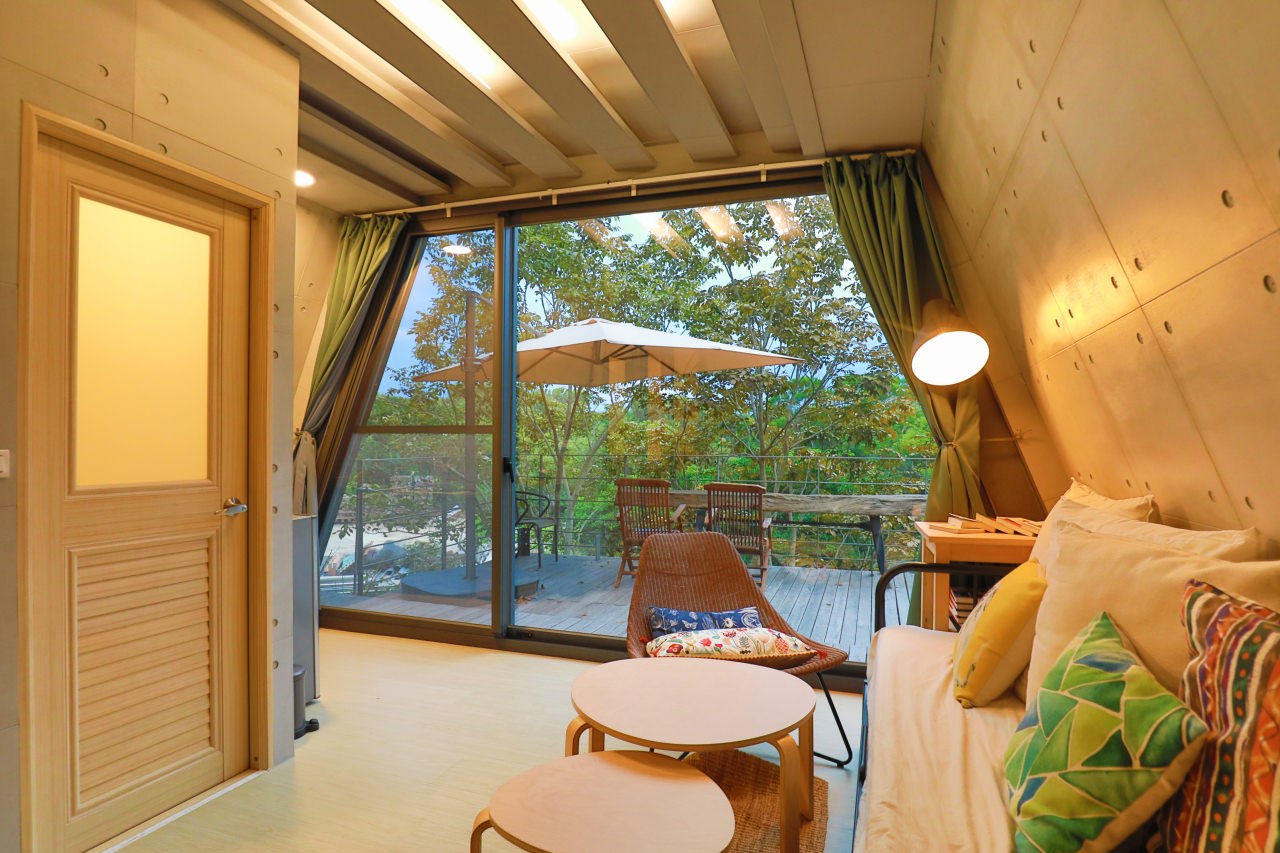 台中東勢民宿｜樹之間民宿。寵物友善民宿、曙屋唯美樹屋、森林系山林獨棟小木屋