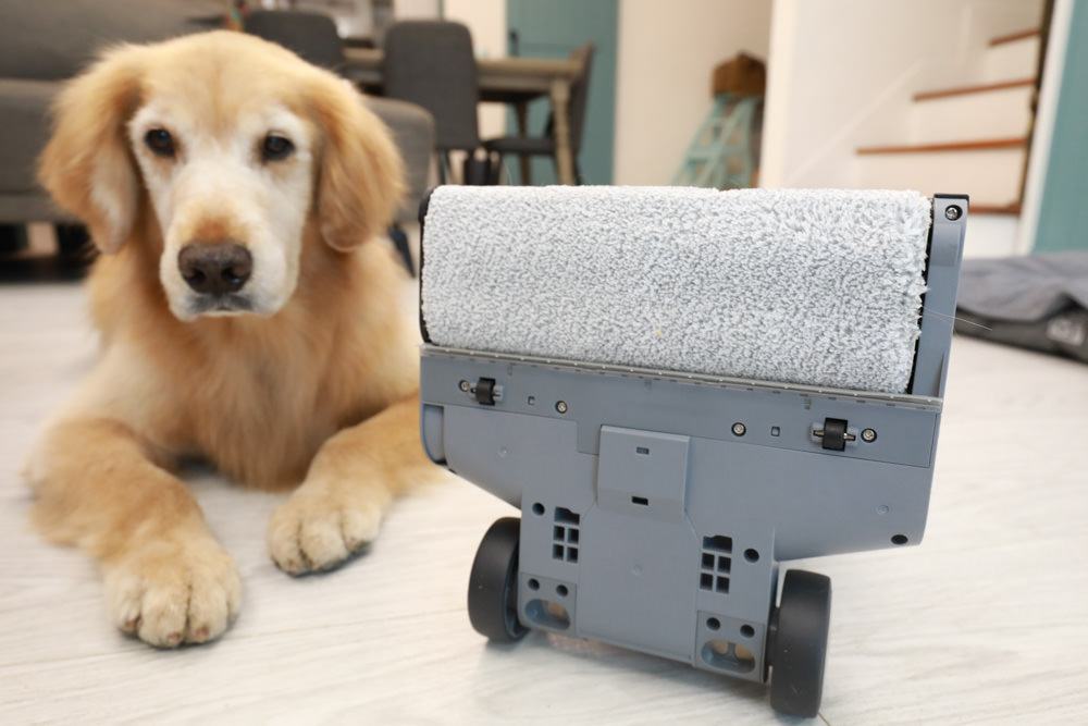 OSOTEK 順造H200黑豹無線吸拖一體洗地機。6合一吸塵/拖地/吸水/除菌/自動清潔/熱烘乾、全方位地板清潔、清潔打掃必備神器