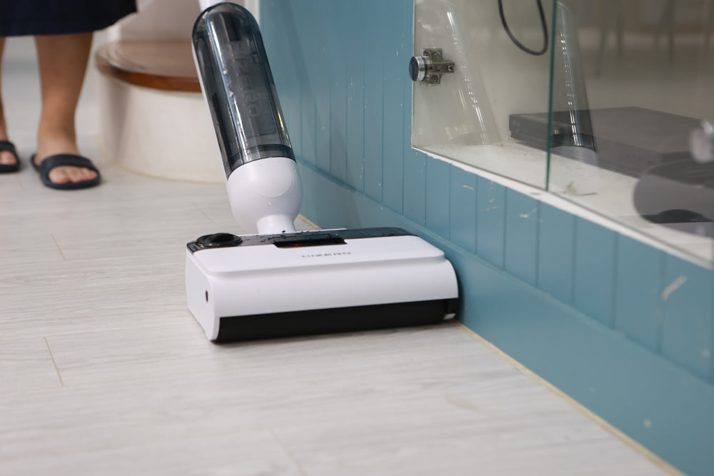 HIZERO赫茲智能仿生洗地機 F100｜多功能創新全能清潔、乾濕垃圾分離、徹底告別傳統吸拖