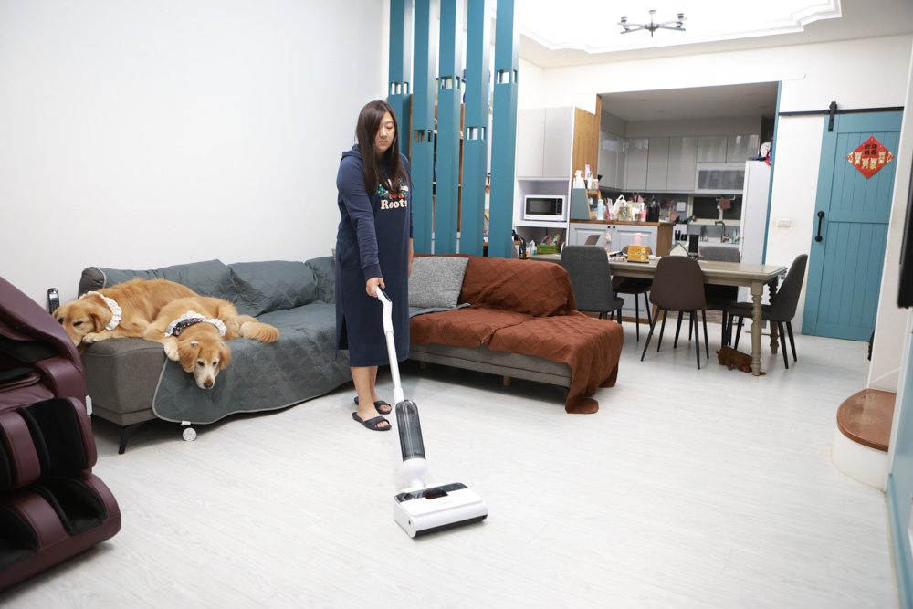 HIZERO赫茲智能仿生洗地機 F100｜多功能創新全能清潔、乾濕垃圾分離、徹底告別傳統吸拖