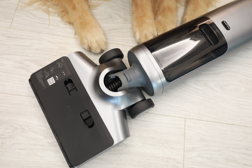 OSOTEK 順造H200黑豹無線吸拖一體洗地機。6合一吸塵/拖地/吸水/除菌/自動清潔/熱烘乾、全方位地板清潔、清潔打掃必備神器