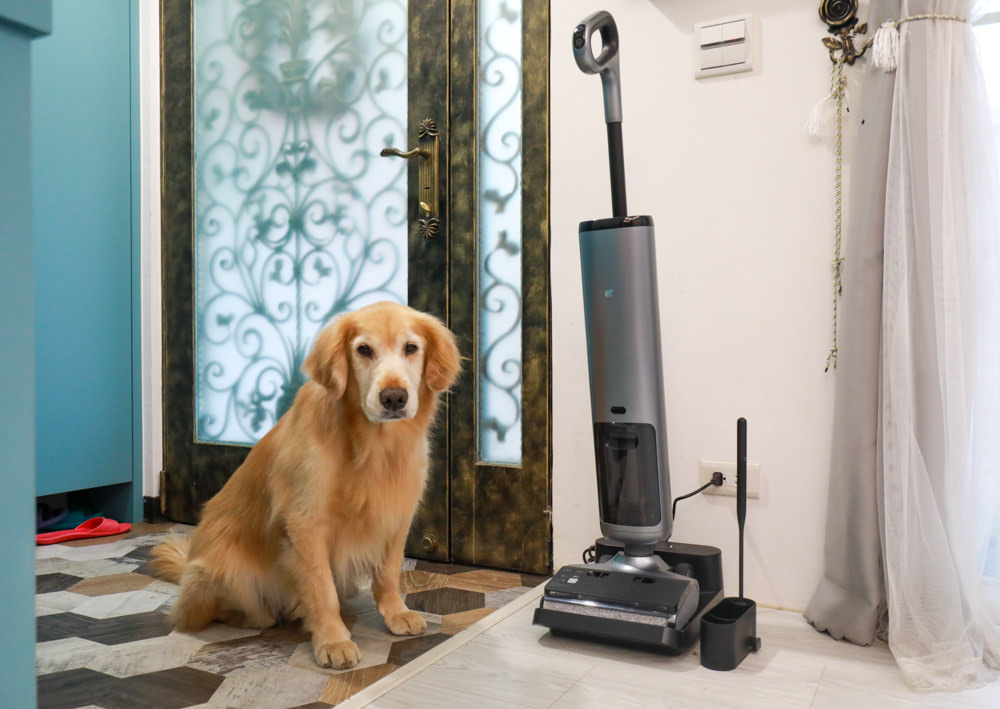 OSOTEK 順造H200黑豹無線吸拖一體洗地機。6合一吸塵/拖地/吸水/除菌/自動清潔/熱烘乾、全方位地板清潔、清潔打掃必備神器