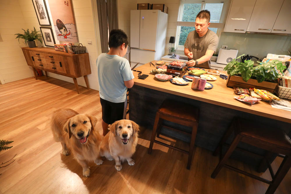 苗栗苑裡｜浩克森林小屋。寵物友善民宿、隱藏在森林中的秘境小木屋、好客八號穀倉小屋
