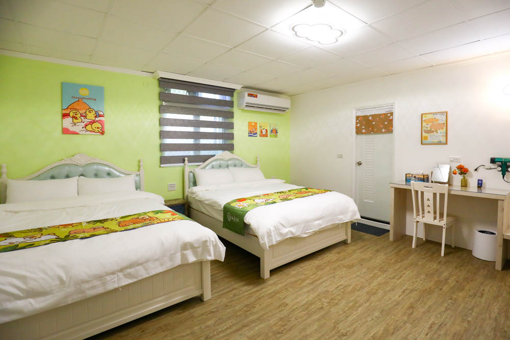 宜蘭壯圍｜海邊民宿Hibnb Guesthouse。寵物友善民宿、燒鳥居酒屋、Q萌柴柴神社、濃濃日式風情、距離秘境海灘走路2分鐘、龜山島