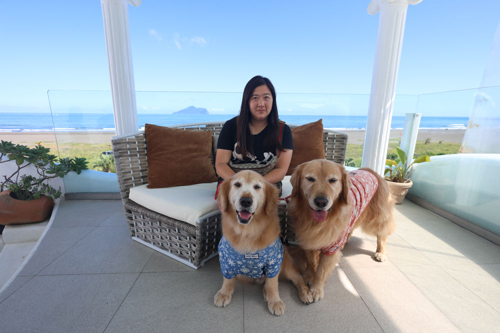 宜蘭頭城|渲咖啡Shine Cafe。無敵海景咖啡廳、寵物友善餐廳、地中海希臘風情、遠眺龜山島 - 第18張圖 宜蘭頭城|渲咖啡Shine Cafe。無敵海景咖啡廳、寵物友善餐廳、地中海希臘風情、遠眺龜山島