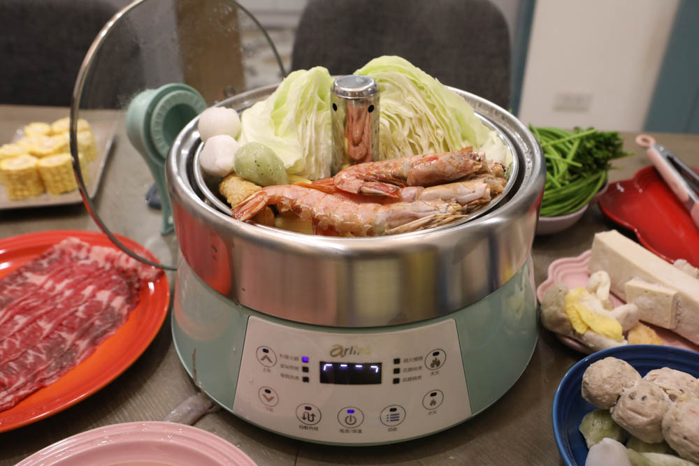 團購Arlink鍋主任｜ALRINK多功能升降火鍋全新5秒自動升降 。2021必備家電、明星網紅狂推、一機抵多機、還可以燒烤！