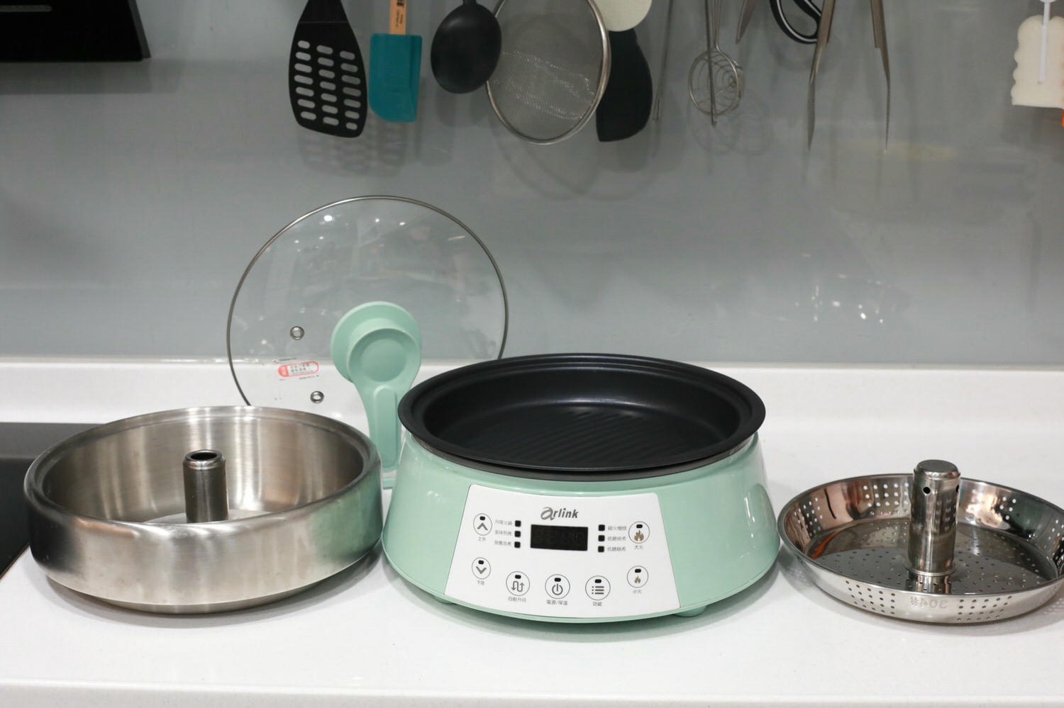 團購Arlink鍋主任｜ALRINK多功能升降火鍋全新5秒自動升降 。2021必備家電、明星網紅狂推、一機抵多機、還可以燒烤！