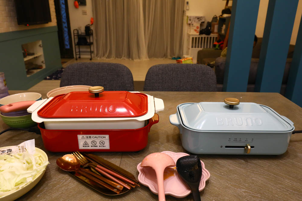 開團｜日本BRUNO多功能電烤盤｜煎牛排、燒烤、壽喜燒、章魚燒、鬆餅、鴛鴦鍋、毛小孩料理通通輕鬆搞定