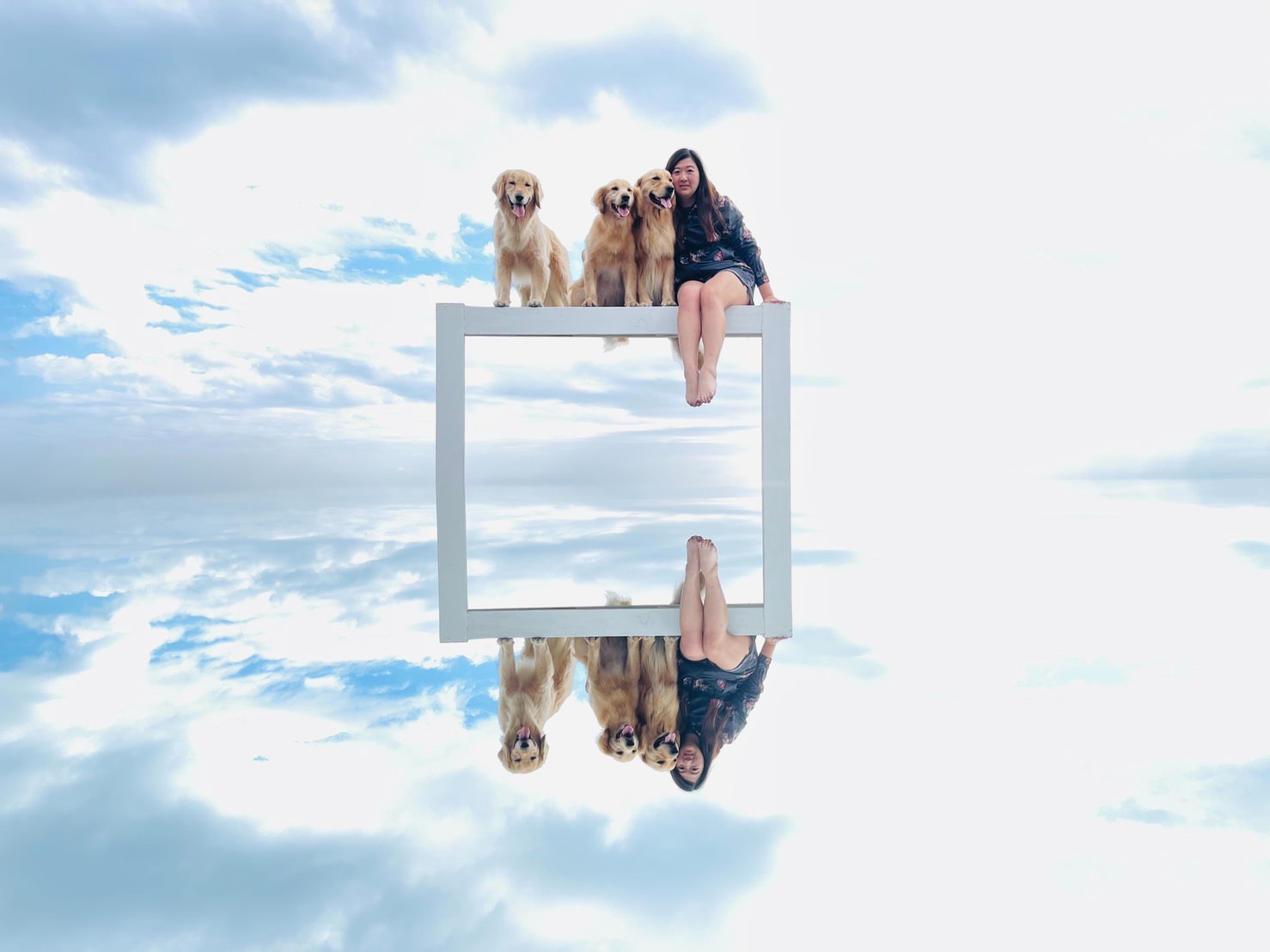 花蓮最夯特色活動｜熊哥海上天梯天空之鏡沙灘車。天空之鏡網美照、沙灘車飆沙、吉普車踏浪