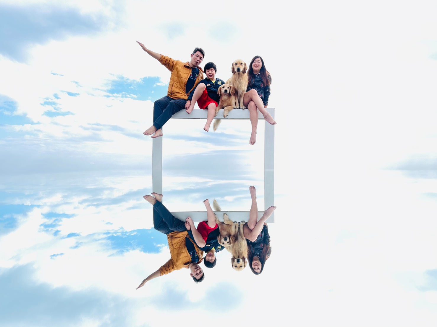 花蓮最夯特色活動｜熊哥海上天梯天空之鏡沙灘車。天空之鏡網美照、沙灘車飆沙、吉普車踏浪