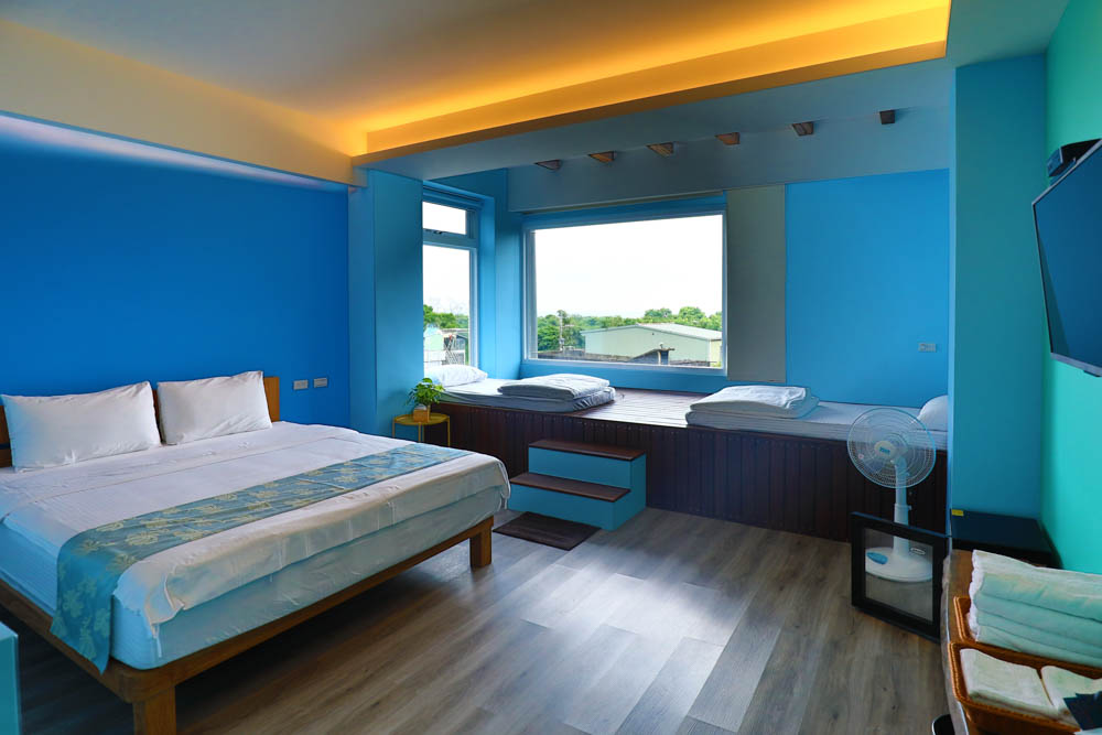 宜蘭東澳｜睡海邊民宿。東澳車站旁、近粉鳥林海灘、粉鳥林秘境、寵物友善