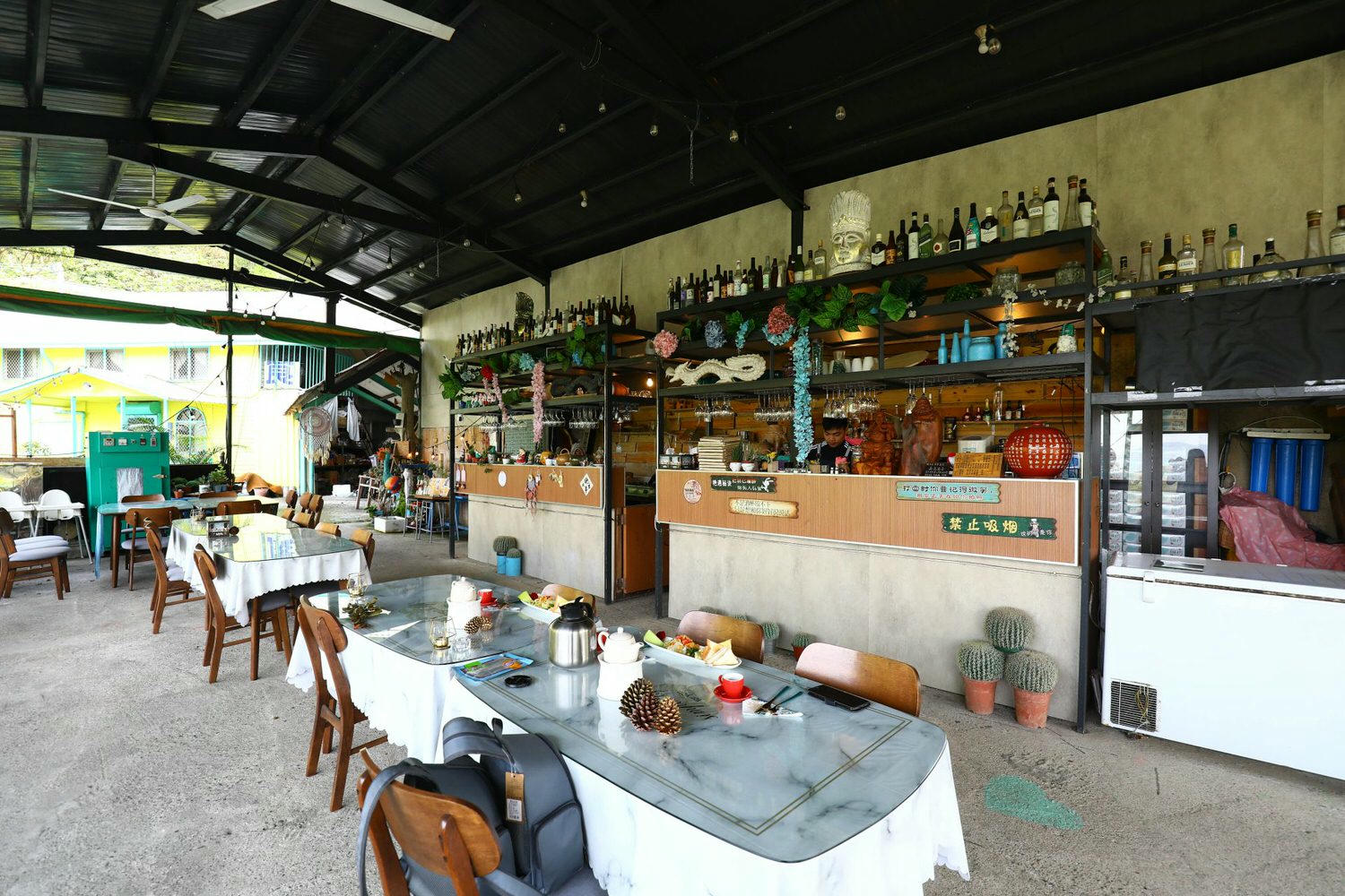 苗栗公館｜福村養生農場。高級精品民宿、森林中的絕美夢幻玻璃屋、一泊三食、寵物友善民宿