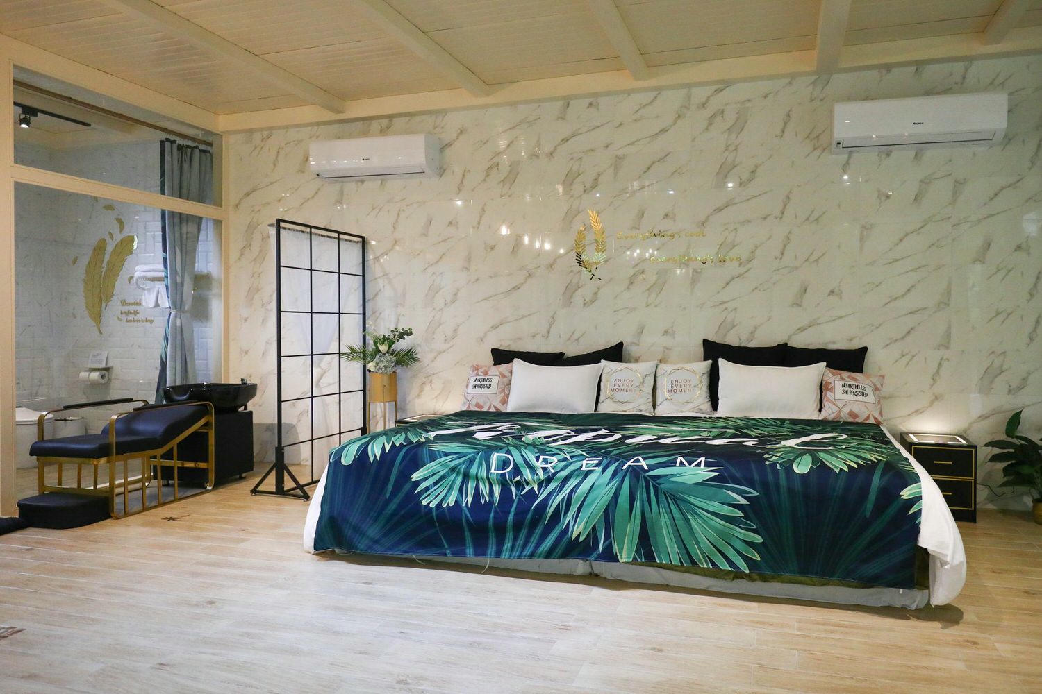 苗栗公館｜福村養生農場。高級精品民宿、森林中的絕美夢幻玻璃屋、一泊三食、寵物友善民宿