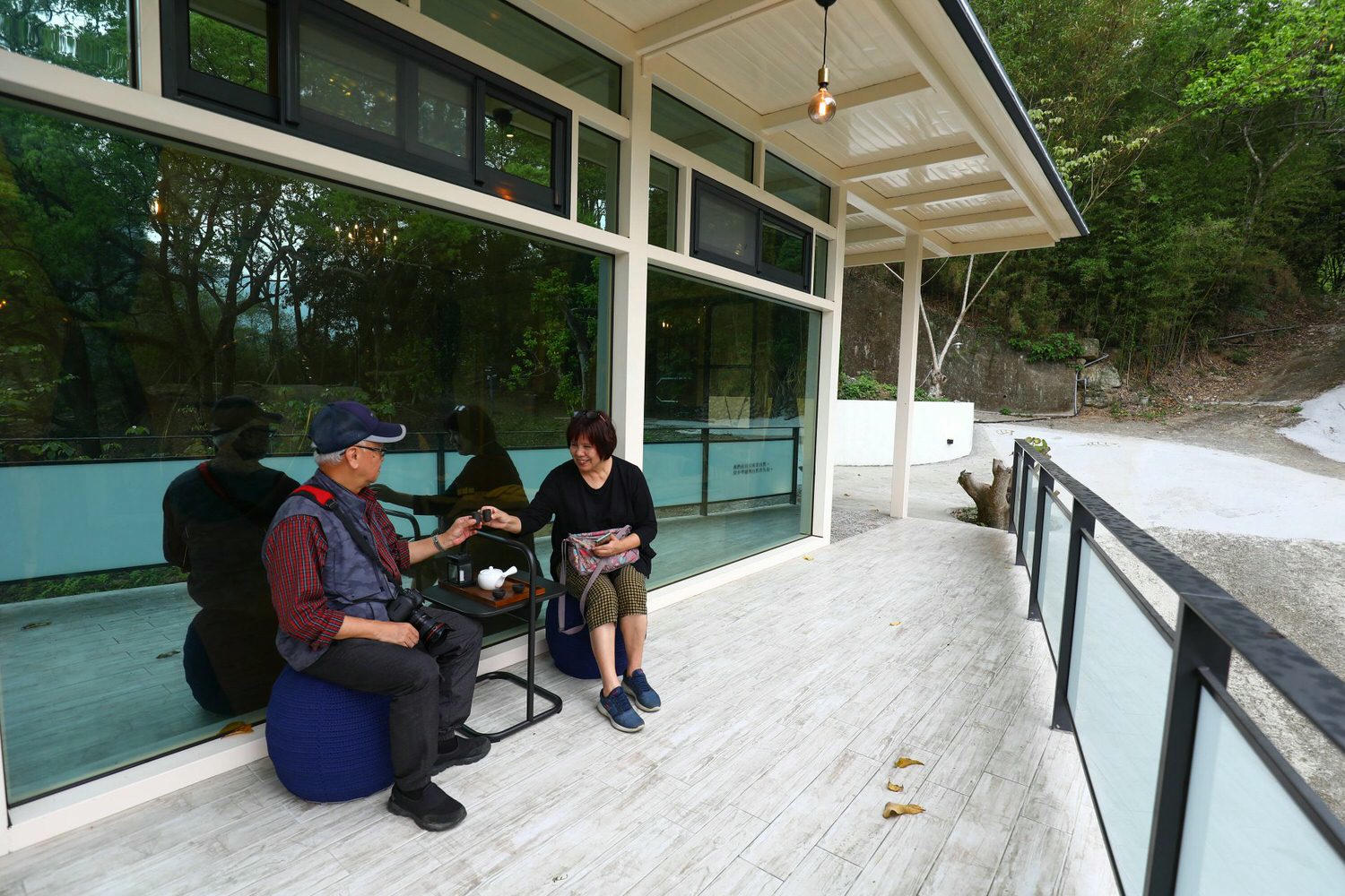 苗栗公館｜福村養生農場。高級精品民宿、森林中的絕美夢幻玻璃屋、一泊三食、寵物友善民宿