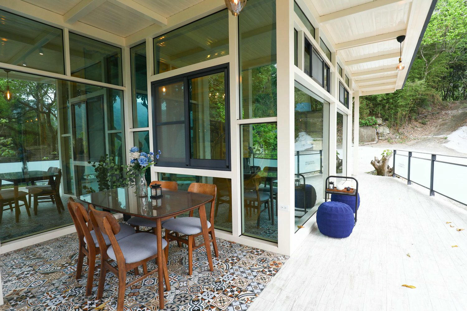 苗栗公館｜福村養生農場。高級精品民宿、森林中的絕美夢幻玻璃屋、一泊三食、寵物友善民宿