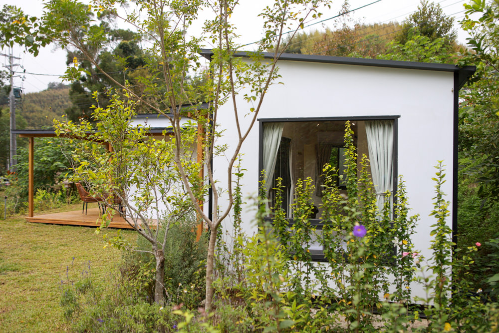 苗栗銅鑼｜紫鳶山城- 覓境莊園。寵物友善民宿、群山繚繞、竹林秘境中的絕美莊園、日式奢華露營小屋