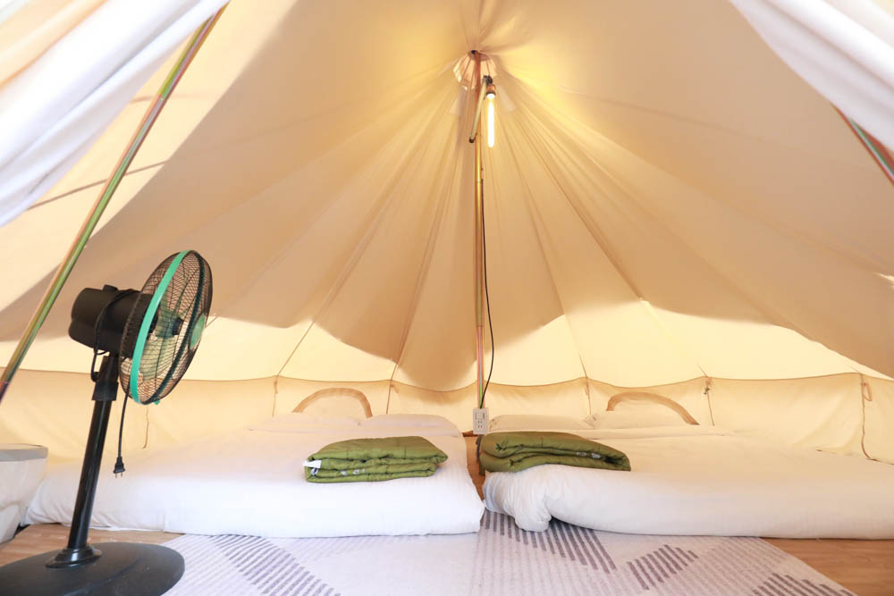 苗栗懶人露營｜自然圈農場。一泊二食豪華露營、免搭帳奢華露營、寵物友善帳篷、溫泉泡湯、農遊體驗